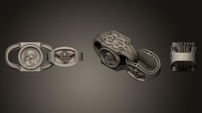Jewelry rings (JVLRP_0094) 3D model for CNC machine